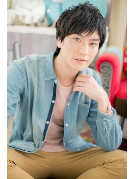 ミック 日暮里店(miq) 黒髪・束感ショートa