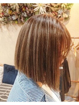 アナザースカイ (another sky) 極細ハイライト×ベージュ