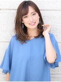オリーブ/ハイライト/セミウェットウェーブ/20代30代40代/表参道