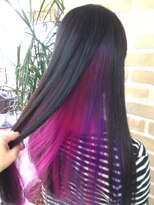 セットアップ 倉敷美和店(SET-UP) インナーカラー/ピンク パープル