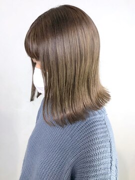 アイティー バイ アルバム 中野店(IT by ALBUM) まろベージュ_ラベンダーカラーくびれミディ_ba320341