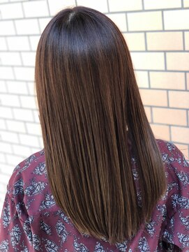 サン 都賀店(san) 暗めカラー/グランマッシュ/フェイスフレーミング/都賀/四街道