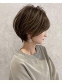 抜け感ショート