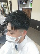 エヌ(n) メンズアップバングショート