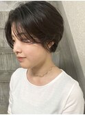 ハンサムショート/黒髪ショート/２０代/３０代/４０代