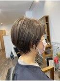大人女子のショートスタイル