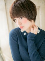クオーレ ヘア アンジュ 水戸店(CUORE HAIR ange)&nbsp;水戸/髪質改善/シルキーベージュ/グレージュカラー/斜めバングc