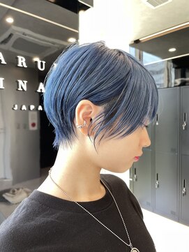 ハルキミナトジャパン センダイ(HARUKI MINATO japan SENDAI) Blue short