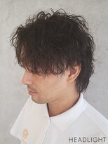 アーサス ヘアー サローネ 五井店(Ursus hair salone by HEADLIGHT) メンズミディアムパーマ_743m1593