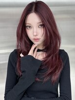 レディアル 渋谷(REDEAL)&nbsp;ワンホンヘア/韓国ヘア/ウルフ/前髪[レイヤーカット/渋谷]