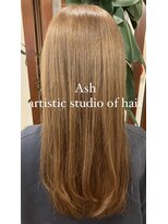 アッシュ アーティスティック スタジオ オブ ヘア(Ash artistic studio of hair)&nbsp;ベージュ！