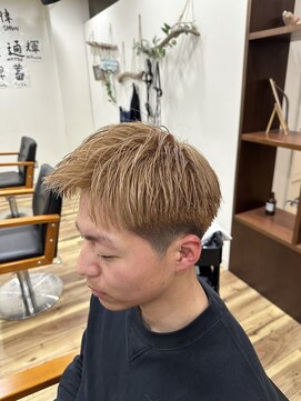 スウェル 千葉店(Swell) ベージュカラーショートスタイル.