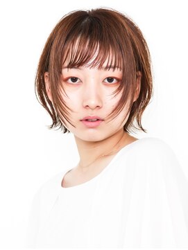 ヒロノタクヤ 大人のフェイスレイヤーボブ