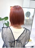 ダブルカラーでできる!ピンクオレンジ