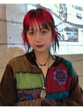 ハコ プラス(HACO+) デザインカラー　ヘアアレンジ