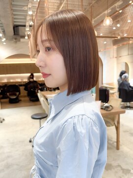 ロンド エスポワール 錦糸町(Lond espoir) 【澤口】ウェーブミディアム似合わせカットメルティカラーボブ