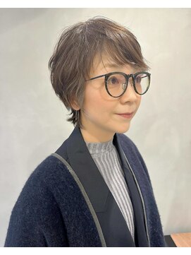 ラトリエコンタン(L´atelier Content) 【LatelierContent Yumi】プチ外はねショートレイヤー