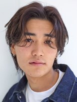 ロルカ 池袋店(Rolka)&nbsp;【カルマパーマ】メンズヘア/メンズパーマ/センターパート/池袋