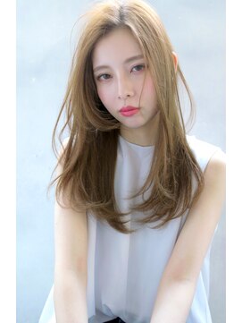 ロゼ 新大宮(ROSE) 【ROSE】レイヤーカット＿センターパート＿髪質改善