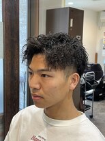 ストローヘアー(STRAW hair) メンズパーマ ツイストスパイラルパーマ