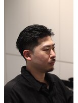 キングスマントーキョー 多摩センター2nd(KINGSMAN TOKYO)&nbsp;フェード×ツーブロックオールバックスタイル