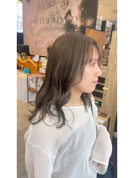ユナイテッドビューティー 金沢(UNITED BEAUTY) 【寺田担当】 グレージュカラー
