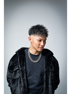 ルースト 京都駅前店(ROOST) ソフトツイスパ×フェードダウンバング