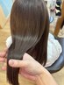 【PREMIUM】カット＋高濃度リノケア根元カラー(3cm以内) ＋髪質改善2STEPTr
