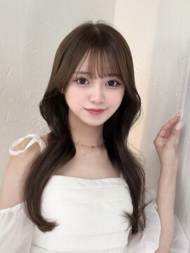 レイリー 原宿 表参道(Rayreee) 韓国フェミニンロング×シースルーバング