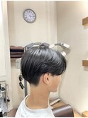 毛流れセンターパート