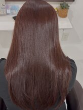 アールシリウス(R,SIRIUS) ブリーチなしWカラーで作るワインレッド♪