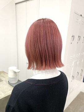 ノートエートル 西金沢(Nought etre) オレンジピンク/ハイトーンカラー/ケアブリーチ/ケアカラー/透明