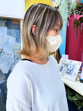 TAL’KE/バレイヤージュ×ベージュ_1484