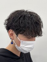 ビカムメンズヘアー 栄店(become men's hair) 無造作なのに収まるシャドウパーマ