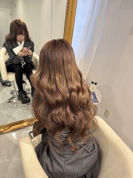 サロン ド ココ(salon de COCO) 羽エクステ/ブラウン/ロング