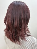 アールモンドヘア新世界&nbsp;【北見】#ピンクカラー#春カラー#ボルドーピンク