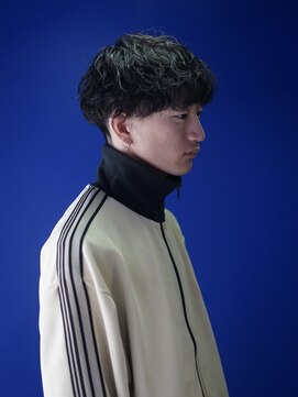 ボブ 小松(BOB) 10代20代メンズパーマ波巻きパーマシャドウパーマメンズカット