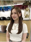 【富山】大人センターパート×ナチュラルレイヤー