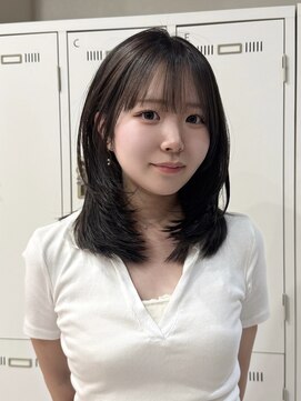シュガソル 元町三宮(syugasol) 着物ヘア/大人ガーリー/ダークアッシュ/似合わせカット/元町三宮