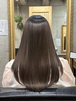 美容室カードル 新小岩店(Cadre) 髪質改善メテオカラー/顔まわりレイヤースタイル/新小岩
