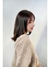 【初回限定】平日カット+透明感カラー+集中ケアTR¥15400→¥8530/ショートヘア