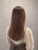 ソレイユバイエルズ(soleil by ailes)&nbsp;ミルクティーブロンドダークブルーデジタルパーマさいたま新都心