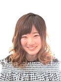 〈wave佐藤店〉グラデーションカラー オレンジアッシュ ピンク