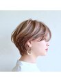ルプラ ガーデン(le-pla garden)&nbsp;ショートボブ◎ブリーチカラー/透明感カラー/ダブルカラー