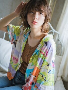 ネオリーブシェリエ 浅草店(Neolive cherie) ミディアムウルフ