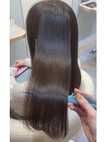 アンド ラ ブランシュ(&.La Blanche)&nbsp;髪質改善大宮◎ストレートアイロンしなくてもこの艶に。