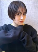 【志岐英恵】シンプルモードショートスタイル◎
