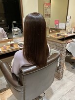 ヘアメイク シュシュ(Hair make chou chou) ショコラベージュボブルフ奈良大和八木20代30代40代【林有里子】