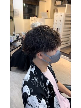 メンズ サロン ドット トウキョウ 町田店(men's salon dot. tokyo) 【小柳裕夢】波巻きスパイラルパーマ