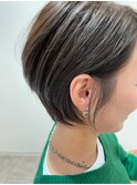 ハイライト/似合わせカット/小顔ショート